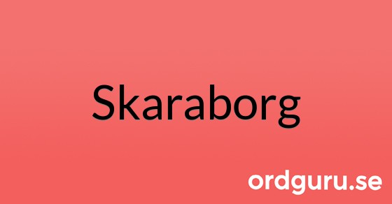 Bild med texten Skaraborg